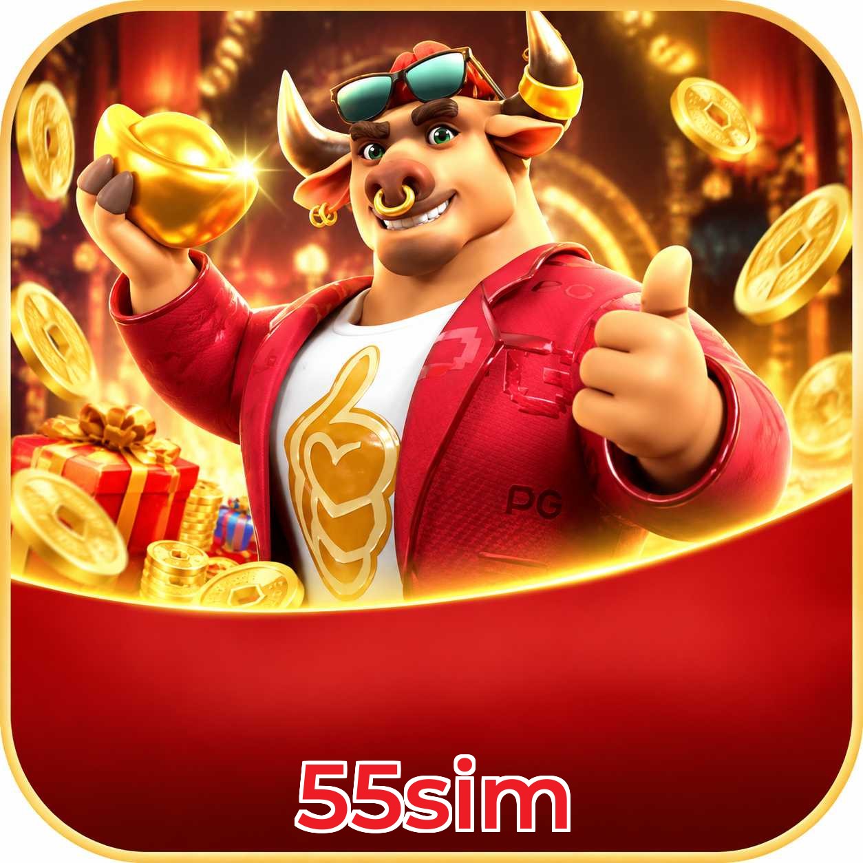 App 55sim com catálogo premium, PIX e suporte 24/7